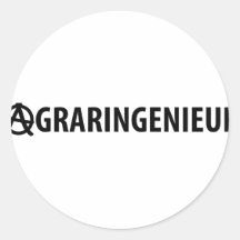 agraringenieur Ikone Aufkleber