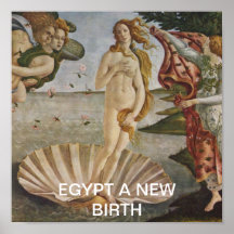 ÄGYPTEN EINE NEUE GEBURT PLAKATDRUCK