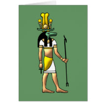 Ägypten Gott Sobek egypt god Karte