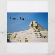 Ägypten Kairo Giseh Sphinx-2 (St.K) Individuelle Flyer