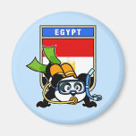 Ägypten-Sporttauchen-Panda Magnete