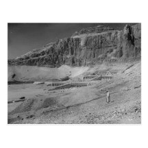 Ägypten. Tempel von Deir EL Bahre circa 1936 Postkarte