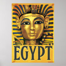 Ägypten - Tutankhamun Plakat