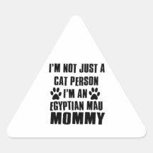 Ägypter Mau Hemden Katzen-Entwurf Sticker