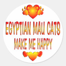Ägypter Mau Katze Sticker