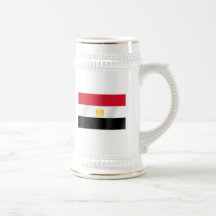 Ägyptische Flagge von Ägypten-T-Shirts und -gesche Teetassen