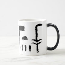 Ägyptische Hieroglyphe 1 Teetasse