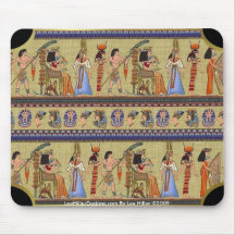 Ägyptische Hieroglyphen-Mausunterlage II Mousepads