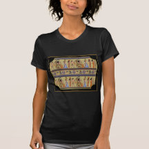 Ägyptische Kleidergeschenke der Hieroglyphen-Reihe Shirt