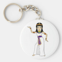 Ägyptische Königin Kleopatra Keychain Schlüsselbänder