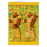 Ägyptische Wand-Kunst Karte