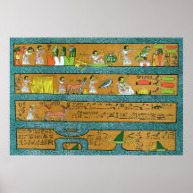 Ägyptische Wand-Kunst Plakat