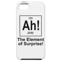 Ah! Das Element der Überraschung iPhone 5 Schutzhülle