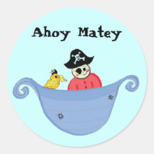 Ahoi kameradschaftlich runde sticker