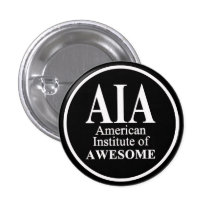 AIAwesome Pin schwarzes .jpg Buttons