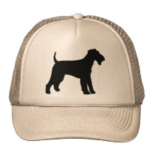 Airedale Terrier (Schwarzes) Retrocap