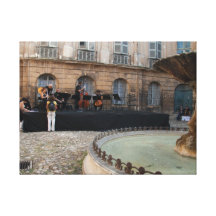 Aix-en-Provence wickelte Leinwand ein Gespannter Galerie Druck
