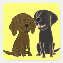 AJ Flatcoated Retriever-Aufkleber