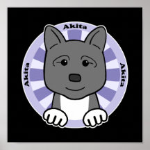 Akita Plakatdruck