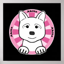 Akita Plakatdrucke