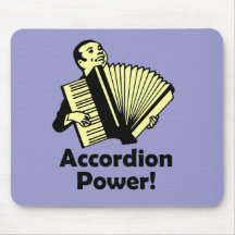 Akkordeon-Power! Mauspad