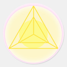 Aktion mit Liebe Sigil Runde Sticker