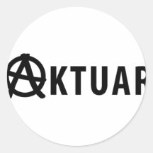 aktuar Ikone Aufkleber