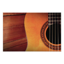 Akustikgitarre Photo Drucke