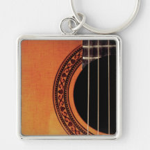 Akustikgitarre Schlüsselbänder