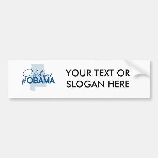 ALABAMA FÜR OBAMA.png Auto Aufkleber