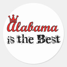Alabama ist die besten Aufkleber