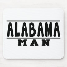 Alabama Man Designs Mousepads