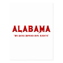 ALABAMA POSTKARTEN