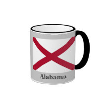 Alabama-Staats-Flaggen-Becher Kaffee Tassen