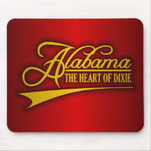 Alabama State of Mine Mousepad