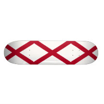 Alabama, Vereinigte Staaten kennzeichnen Individuelle Skateboards
