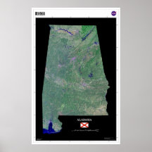 Alabama vom Raum-Plakat