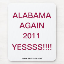 "ALABAMA WIEDER" Mousepad