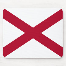 Alabaman Flag Mousepad