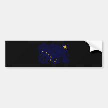 Alaska-Flagge Auto Aufkleber