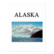 Alaska Postkarte