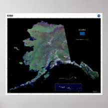 Alaska vom Raum-Plakat