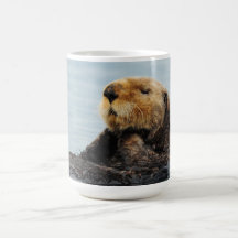 Alaskische Seeotter-Wasser-Flasche Tee Haferl