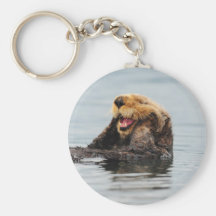 Alaskischer Seeotter-Schlüsselkette Schlüsselbänder