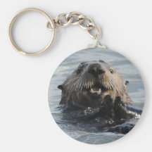 Alaskischer Seeotter-Schlüsselkette Schlüsselbänder