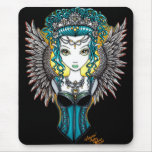 "Alaura" gotisches Schutzengel mousepad
