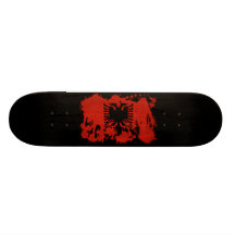 Albanien-Flagge Personalisierte Skateboards