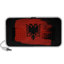 Albanien-Flagge Speaker
