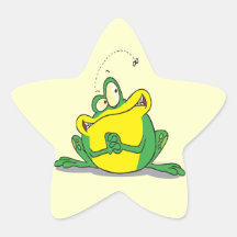 alberne niedliche Froggygeduld für die Fliege Sticker
