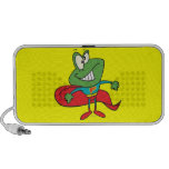alberner Superherosuperheldfrosch Laptop Lautsprecher